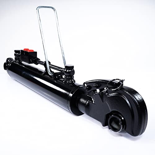 Hydraulischer Oberlenker Kat. 2-2 mit Fanghaken inkl. Sperrblock min. 550 → max. 776 mit 2 x Schläuchen, Hub. 226 von Spare Parts Holland