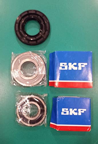 Spare parts Waschmaschinen-Teile Set Waschmaschinenersatzteile-Set Gummi Schwarz 1x O_RINGS 76 millimeters 37x76x9,5/12 6305 2RS 6306 ZZ SKF von Spare parts