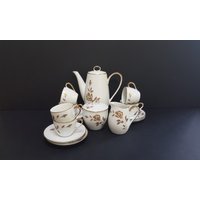 Vintage Kaffee-Set, Noritake Tee Oder Kaffee-Set Für Sechs, Japan Porzellan 15 Stück von SpareOomVintage