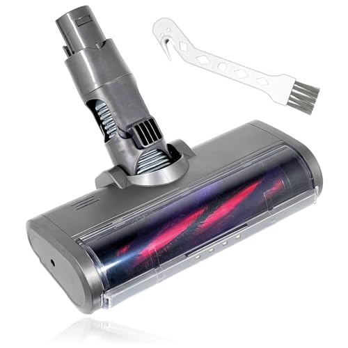 SPARES2GO Bodenbürste kompatibel mit Dyson V6 SV03 Animal Fluffy Staubsauger Turbine Bürstenkopf Werkzeug von Spares2go