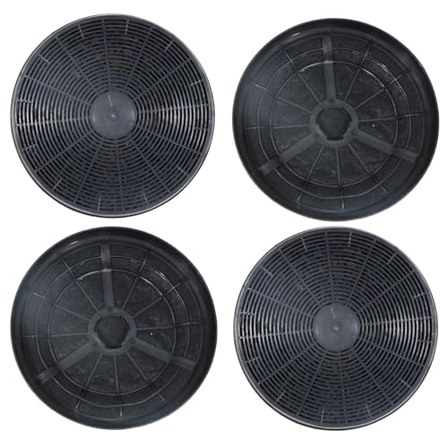 SPARES2GO CF110 Typ Kohlefilter, kompatibel mit Caple 1MINCH7 2MINCH7 FSCHW6 Dunstabzugshaube (4 Stück) von Spares2go