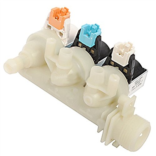 SPARES2GO Dreifach-Magnetventil für Indesit-Waschmaschine (3-Wege) von Spares2go