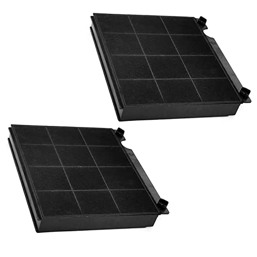 SPARES2GO Dunstabzugshaube Kohlefilter kompatibel mit Ignis Typ 15 CHF15 CHF151 (2 Stück) von Spares2go