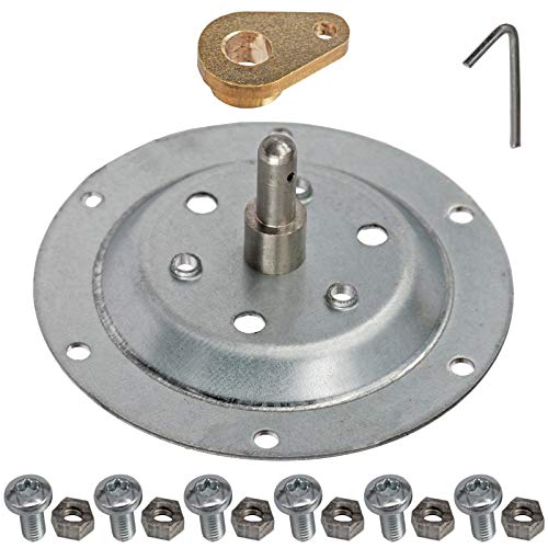 SPARES2GO Genieteter Trommelschaftsatz kompatibel mit Indesit IDC75 IDCA 735 Wäschetrockner von Spares2go
