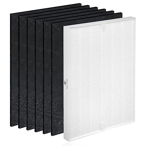 SPARES2GO HEPA Kohlefilter kompatibel mit WINIX PlasmaWave 5300 6300 5300-2 6300-2 P300 C535 Luftreiniger-Luftentfeuchter von Spares2go
