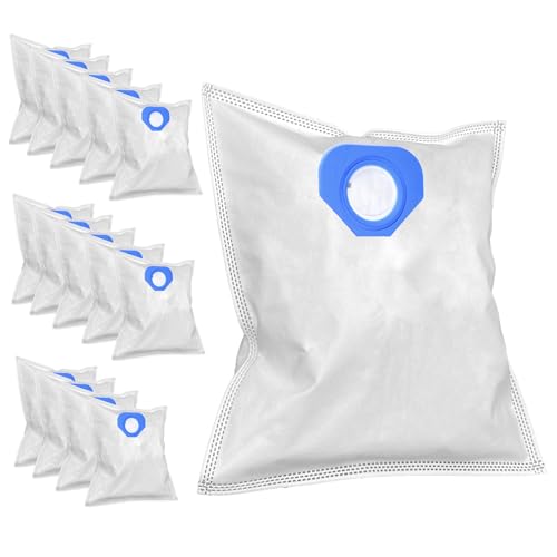 SPARES2GO SMS Mikrofaser-Staubbeutel für Nilfisk GA70 GD80 GD90C GM80 GM90 GS80 GS84 GS90 G90 Staubsauger (15 Stück) von Spares2go