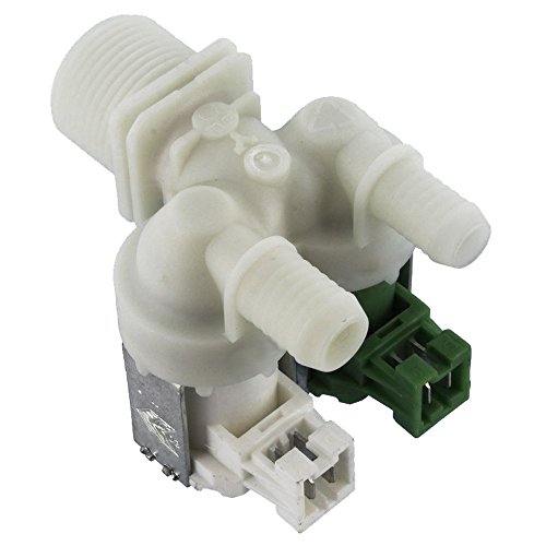 SPARES2GO Solenoid Wassereinlass Auslass Füllventil für Zanussi Waschmaschine von Spares2go