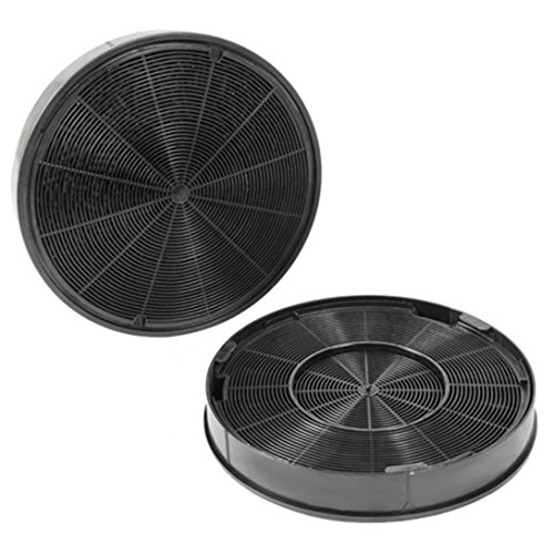 SPARES2GO Aktivkohlefilter Typ EFF62 für Electrolux Dunstabzugshauben von (200 x 30 mm, 2 Stück) von Spares2go