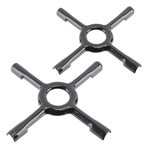 SPARES2GO Universeller Gasherd-Reduzierstück, Keramikpfannen-Halterung, Mokka-Untersetzer, Ständer (klein 130 mm, mittel 150 mm) von Spares2go