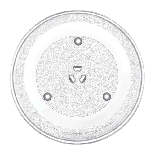 SPARES2GO Universeller Mikrowellen-Drehteller mit 6 Befestigungsanschlüssen, Y-Typ, Glas-Geschirrtablett (34 cm/340 mm) von Spares2go