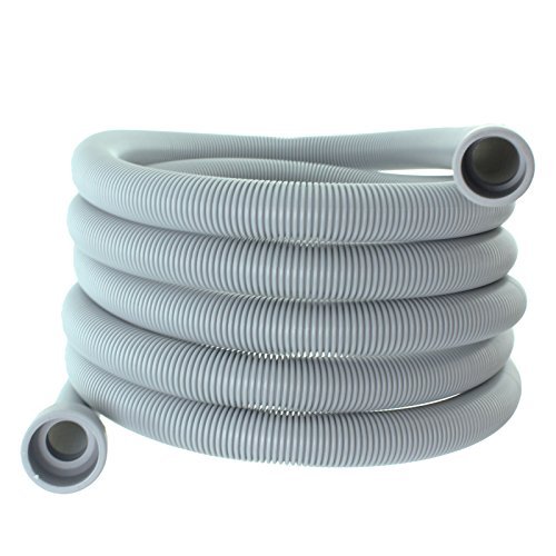 Spares2go Abflussschlauch Extra Lang Wasserpfeife für Bosch Geschirrspüler (4m 29mm & 22mm Verbindung) von Spares2go