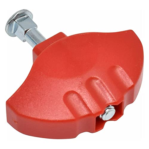 Spares2go Griffknopf Flügelmutter Bolzenklemme kompatibel mit Bosch Rotak 32 32R 340 36 37 40 400 43 Rasenmäher von Spares2go