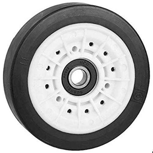 SPARES2GO Trommelrolle kompatibel mit Grundig BT60BLDC GTA38261G GTKBEST63 Wäschetrockner, 2 x 8 x 8 cm von Spares2go