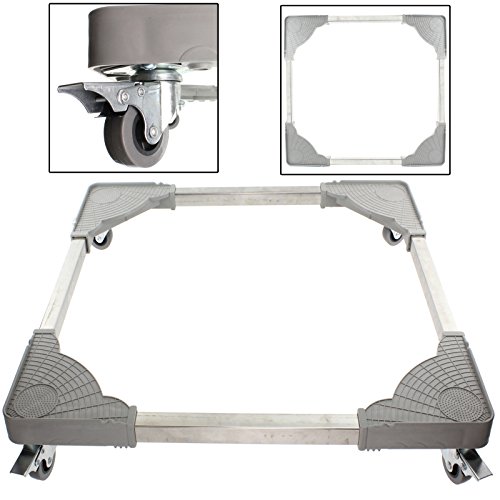 Spares2go Universal-Trolley, Räder verstellbar, für Kühlschrank / Gefrierschrank (180 kg Traglast) von Spares2go