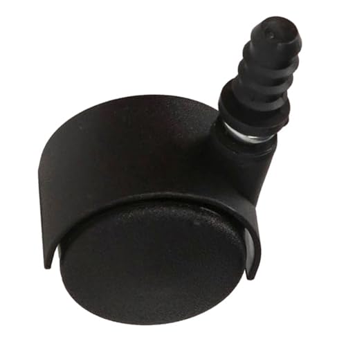 Spares2go Vorderrolle kompatibel mit Kärcher WD2 WD3 WD4 A2003 A2004 A2024 A2054 Staubsauger (schwarz) von Spares2go