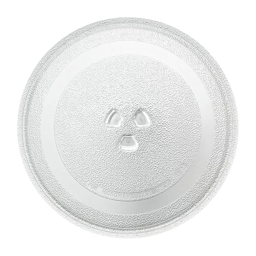 spares2go-Drehplatte aus Glas für Bosch Mikrowelle (245 mm) von Spares2go