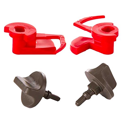spares2go Kunststoff Mechanische Schlösser für Bosch Extractor Dunstabzugshaube von Spares2go