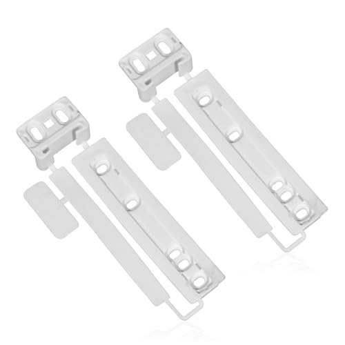 SPARES2GO Tür-Montagehalterung Aus Kunststoff, Befestigungs-Gleitsatz, kompatibel mit Frigidaire Integriertem Kühlschrank mit Gefrierfach SPARES2GO Tür-Montagehalterung Aus Kunststoff, Befestigungs-Gleitsatz, kompatibel mit Frigidaire Integriertem Kühlschrank mit Gefrierfach von Spares2go
