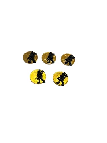 Cent Glückscent mit Deko, Glücksbringer- Kaminkehrer Schlotfeger - 5er Set - echt GOLD vergoldet Cent Glückscent mit Deko, Glücksbringer- Kaminkehrer Schlotfeger - 5er Set - echt GOLD vergoldet von Sparfroh