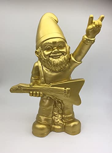 Gartenzwerg Rocker Gold-Edition - Sonder-Edition - Spezial - limitiert Gartenzwerg Rocker Gold-Edition - Sonder-Edition - Spezial - limitiert von Sparfroh