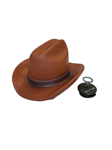 Spardose Cowboy-Hut braun von Sparfroh