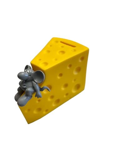 Spardose Käsemaus Käse mit Maus von Sparfroh