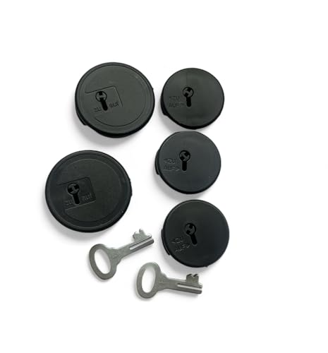 Spardosenschloss Set 5x 2-Größen von Sparfroh