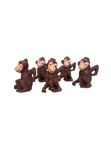 Sparfroh AFFE Äffchen Deko Figuren Tischdeko 5er Set Sparfroh AFFE Äffchen Deko Figuren Tischdeko 5er Set von Sparfroh