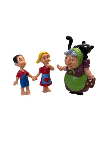 Sparfroh Hänsel Gretel Hexe Figuren Hexenhaus Märchen - NEU von Sparfroh