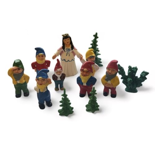 Sparfroh Märchenfiguren Schneewittchen mit den 7 Zwergen von Sparfroh