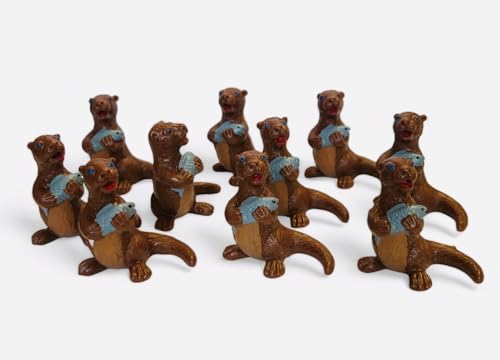Sparfroh Otter 10er Set Fischotter Deko Basteln von Sparfroh