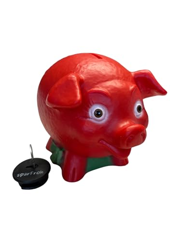 Sparfroh Schwein Spardose Sparsau 15cm von Sparfroh