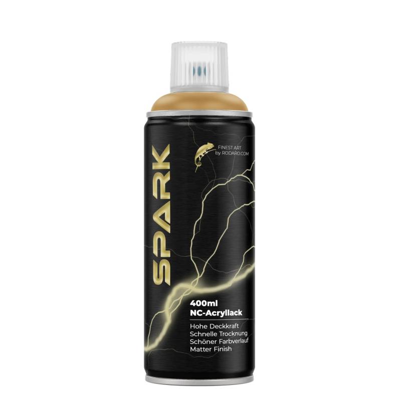 SPARK Spraydose 400ml Matte Farbe Beigebraun von Spark