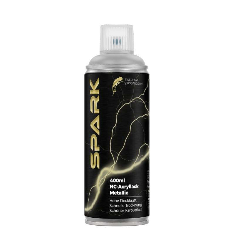 SPARK Spraydose 400ml Matte Farbe Bronze Silber von Spark