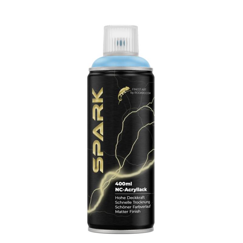 SPARK Spraydose 400ml Matte Farbe Hellblau von Spark
