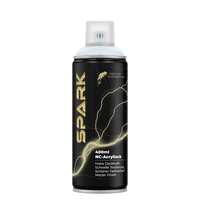 SPARK Spraydose 400ml Matte Farbe Milchglas Weiss von Spark