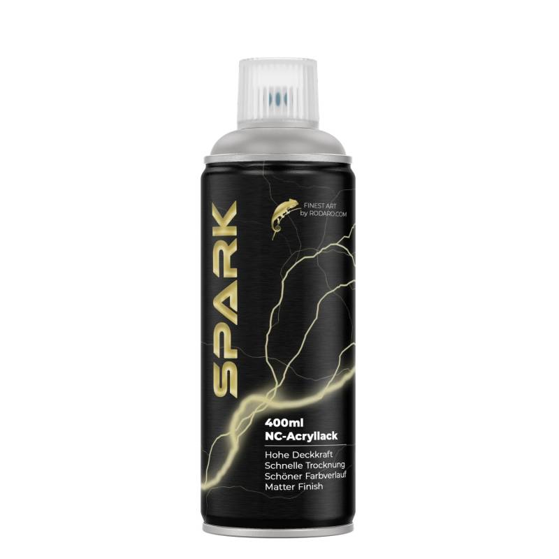 SPARK Spraydose 400ml Matte Farbe Mittelgrau von Spark