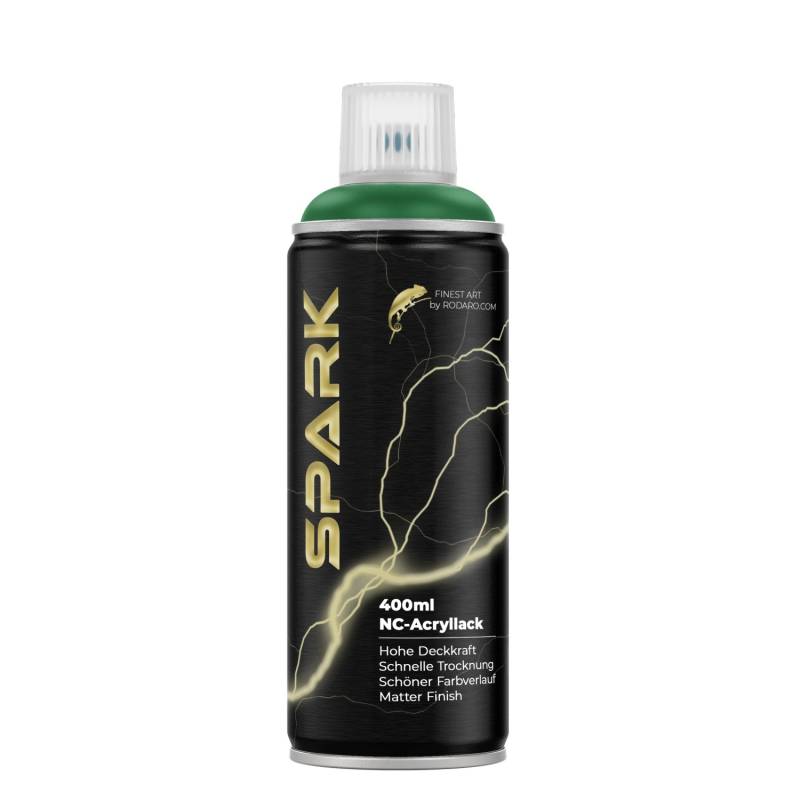 SPARK Spraydose 400ml Matte Farbe Moosgrün von Spark
