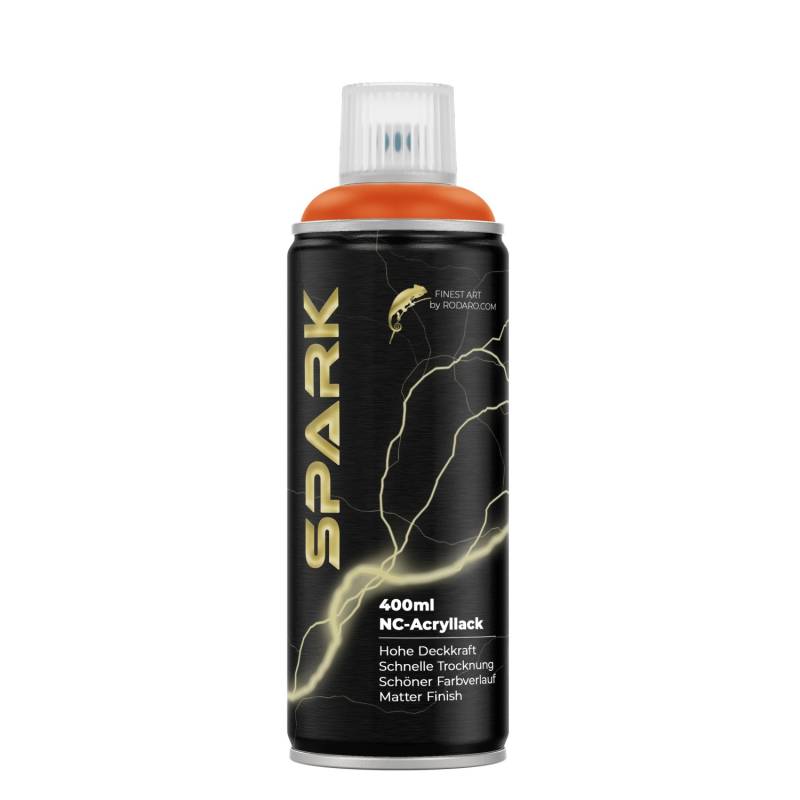 SPARK Spraydose 400ml Matte Farbe Orange von Spark