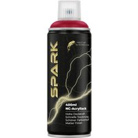 SPARK Sprühdose 400ml – Matte Sprühfarbe - Kirschrot von Spark