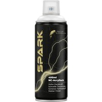 SPARK Sprühdose 400ml – Matte Sprühfarbe - Reinweiss von Spark