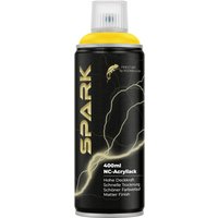 Sprühdose 400ml – Matte Sprühfarbe - Blitzgelb - Spark von Spark