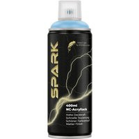Sprühdose 400ml – Matte Sprühfarbe - Hellblau - Spark von Spark