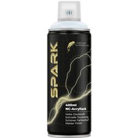 Sprühdose 400ml – Matte Sprühfarbe - Milchglas Weiss - Spark von Spark