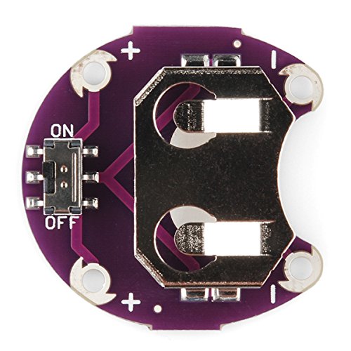 LilyPad Knopfzellen-Halterung - Mit Schalter - 20mm LilyPad Knopfzellen-Halterung - Mit Schalter - 20mm von SparkFun