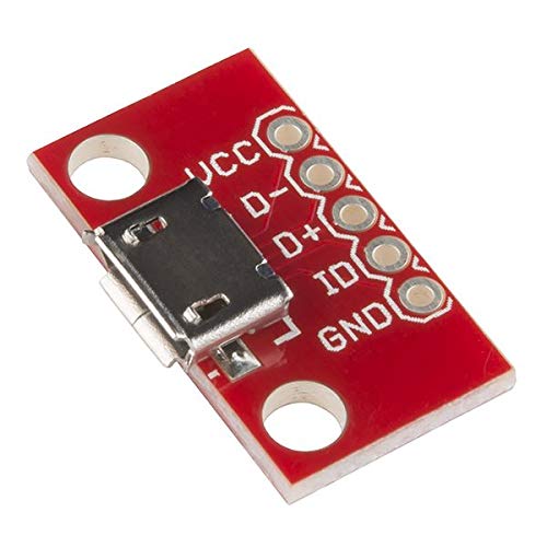 Micro-B-USB-Breakout-Board von SparkFun