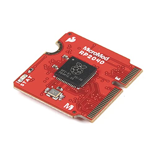 SparkFun MicroMod RP2040 Prozessor – Flexible digitale Schnittstellen, kein Löten erforderlich. Verbindung mit MicroMod M.2-Stecker. Unterstützt C/C++ und MicroPython SparkFun MicroMod RP2040 Prozessor – Flexible digitale Schnittstellen, kein Löten erforderlich. Verbindung mit MicroMod M.2-Stecker. Unterstützt C/C++ und MicroPython von SparkFun