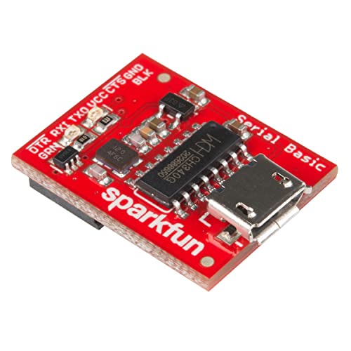 SparkFun Serial Basic Breakout - CH340G Entwicklungswerkzeug mit USB-Micro-B-Stecker, sparen Sie Platz und Geld bei Ihren DIY-Elektronikprojekten SparkFun Serial Basic Breakout - CH340G Entwicklungswerkzeug mit USB-Micro-B-Stecker, sparen Sie Platz und Geld bei Ihren DIY-Elektronikprojekten von SparkFun