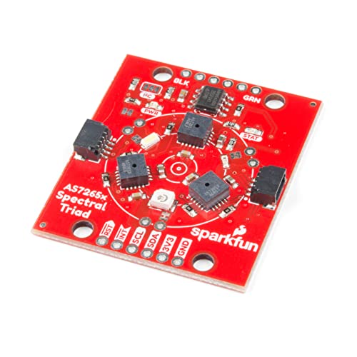 SparkFun Triad Spectroscopy Sensor - AS7265X, 18 Frequenzen, UV zu IR, I2C/Serial, Qwiic kompatibel, 1TB HDD, Linux OS von SparkFun