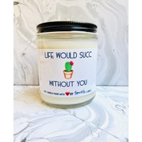 Life Would Succ Ohne Dich Kerzen Geschenk | Kerzengeschenk Für Einen Freund Ehemann Lustige Life Would Succ Ohne Dich Kerzen Geschenk | Kerzengeschenk Für Einen Freund Ehemann Lustige von SparkMyCandle